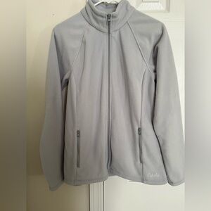 Cabela's Women's Light Gray Fleece Jacket
